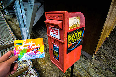 Pendant Hut Post Box