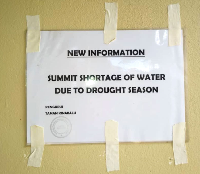 Experiencing Water Shortage Due to Drought Season
