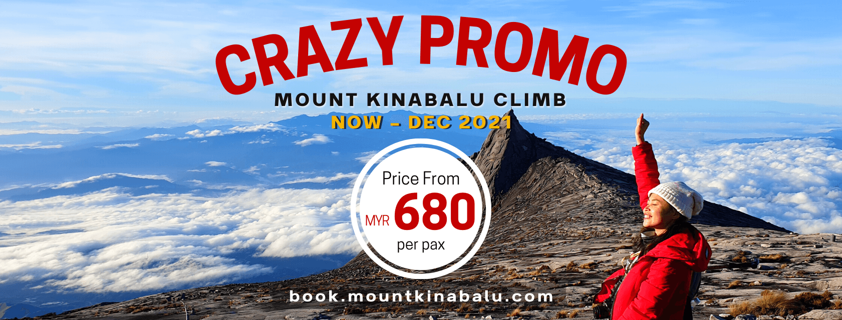 Mount Kinabalu Climb Crazy Promo book.mountkinabalu.com