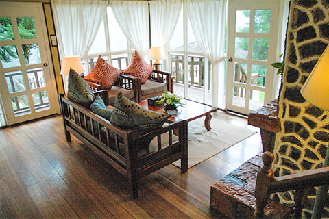 Garden Lodge Living Area