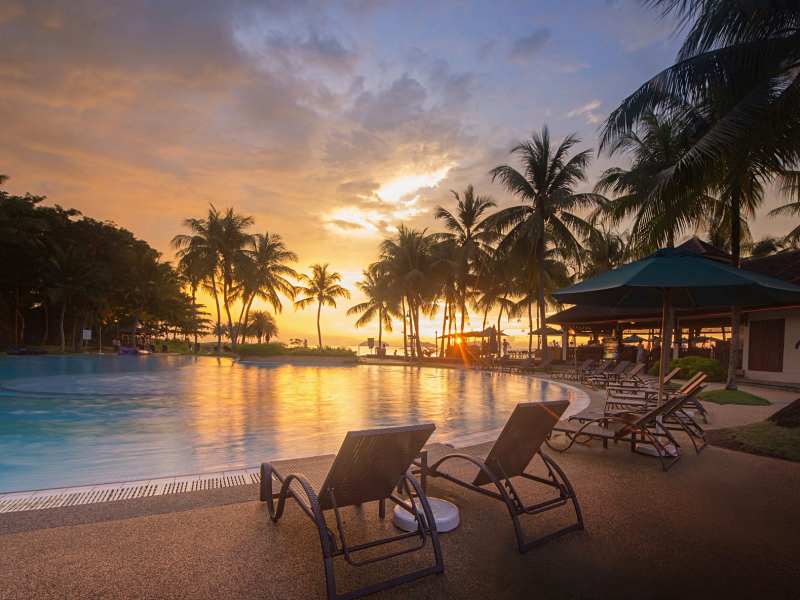 The Pacific Sutera Hotel - Pool Area