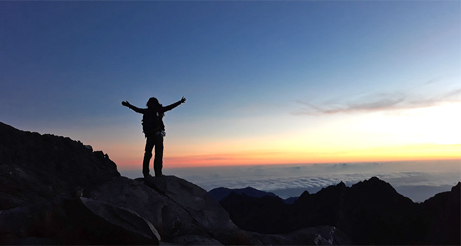 Amazing View of Mount Kinabalu