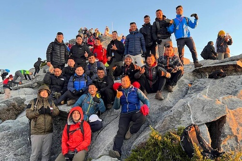 HTMK-1NLR Mount Kinabalu Basic Package