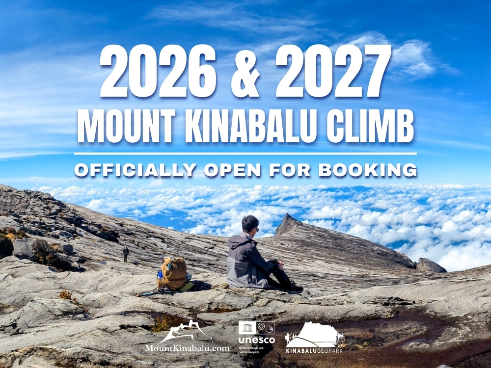 2026 & 2027 Mount Kinabalu Officially Open For Booking